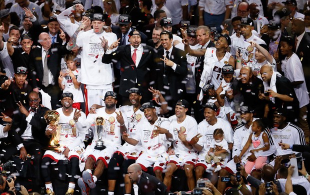 NBA Miami Heat campeão (Foto: Getty Images)