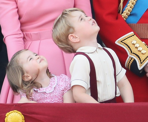 Charlotte e George (Foto: Getty Images)