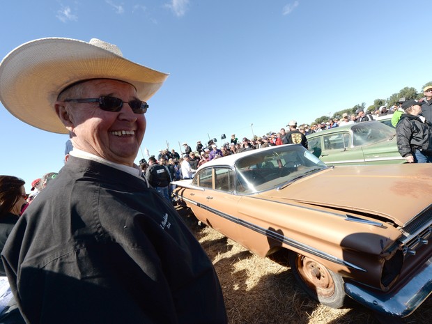 carros enferrujados leilão (Foto: Jason Kempin/Getty Images/AFP)