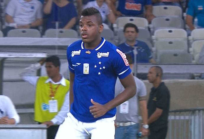 Marcos Vinícius, meia do Cruzeiro (Foto: Reprodução / TV Globo Minas)