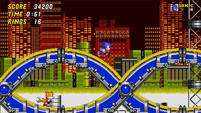 Sonic 2 no Mega Drive (Foto: Divulgação/Sega)