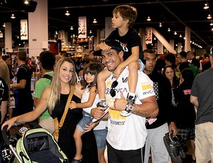 Vitor Belfort com a família (Foto: Divulgação) Vitor Belfort com a família (Foto: Divulgação)