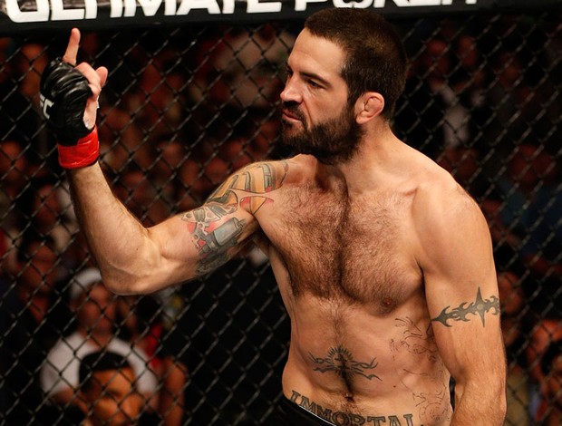 Mike Pyle Matt Brown ufc fight night (Foto: Agência Getty Images)