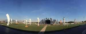 VÍDEO: Cidade do Rock está 
quase pronta para o Rock in Rio (Marcelo Elizardo/ G1)