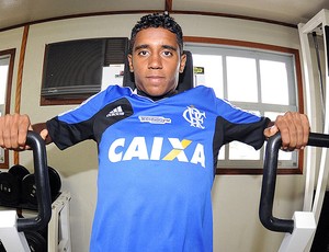 Gabriel treino Flamengo (Foto: Alexandre Vidal / Fla Imagem)