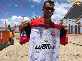 Jailton ex-Flamengo Aracaju (Foto: Raphael Zarko)