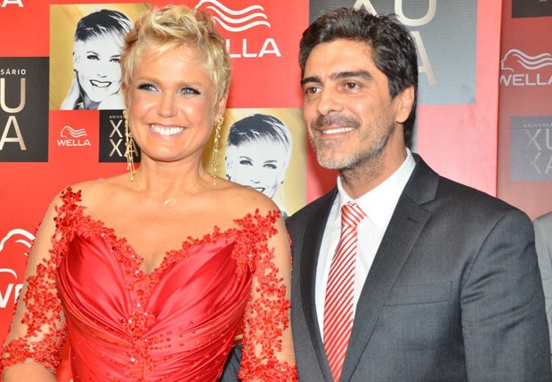 Xuxa e o namorado, Junno Andrade (Foto: Léo Franco e Caio Duran/AgNews)