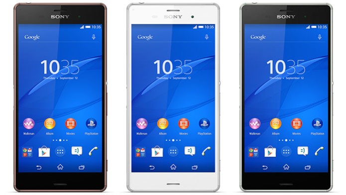 Xperia Z3 é o novo smartphone à prova d'água da Sony (Foto: Divulgação)