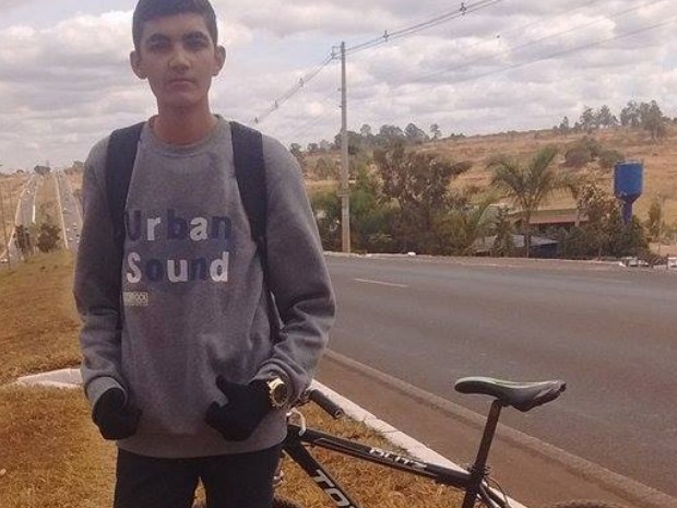 Nathan Damascena foi morto por recusar entregar bicicleta, em Goiás (Foto: Reprodução/TV Anhanguera)