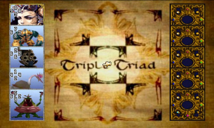 Triple Triad era o jogo dentro do jogo (Foto: Divulgação)