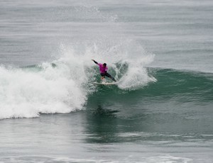 Heitor Alves na segunda fase do WQS de Trestles (Foto: Divulgação Nike)