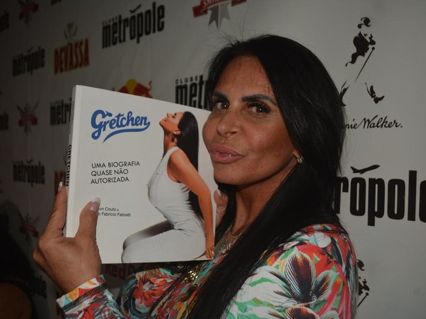 Gretchen em show em boate no Recife, em Pernambuco (Foto: Felipe Souto Maior/ Ag. News)