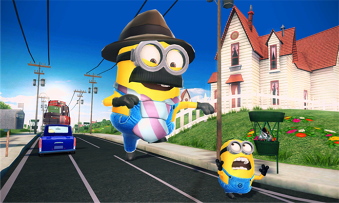 Meu malvado favorito 2: Minion Rush ganhou novas fases e fantasias para os personagens (Foto: Divulgação/Windows Phone Store)