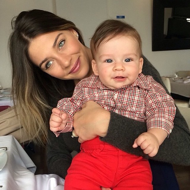 Luma Costa e o filho (Foto: Reprodução/Instagram)
