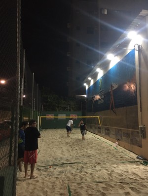 quadra, beach tennis, cearense de squash (Foto: Divulgação)