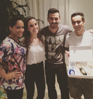 Temendo que Jadson falte a seu casório, Uendel tem padrinho reserva