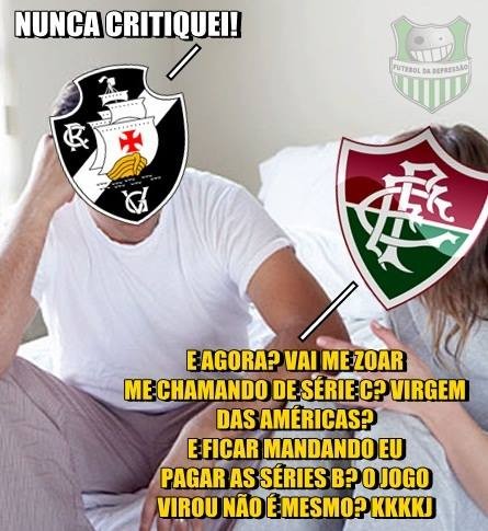 Zoação Vasco e Fluminense