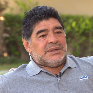 Maradona entrevista CNN (Foto: Reprodução)