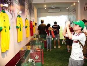 exposição Fluminense "Nós somos a história" (Foto: Bruno Haddad / Fluminense F.C)