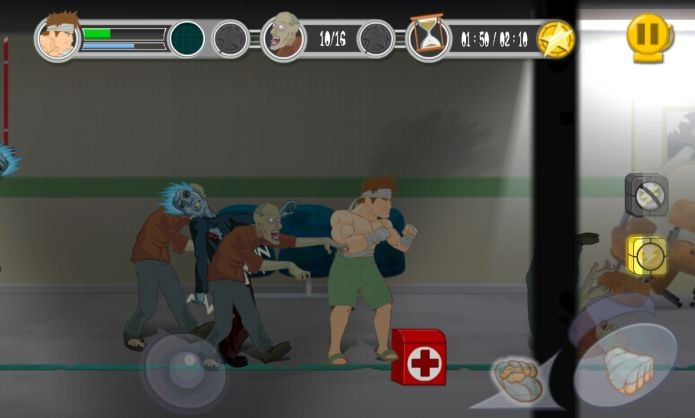 Dead Punch foi desenvolvido tanto para funcionar em celulares com sistema iOS, o iPhone, quanto para computadores, criado com engine Unity (Foto: Divulgação)