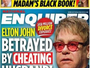 Elton John foi traído pelo marido, David Furnish, diz revista