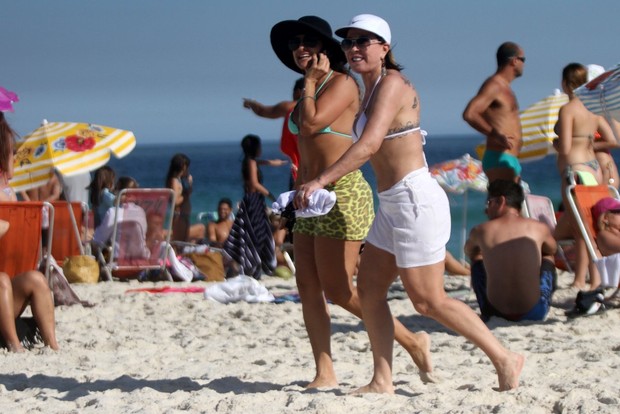 Zilu na praia da Barra da Tijuca, Zona Oeste do Rio (Foto: Marcos Ferreira/PhotoRioNews)