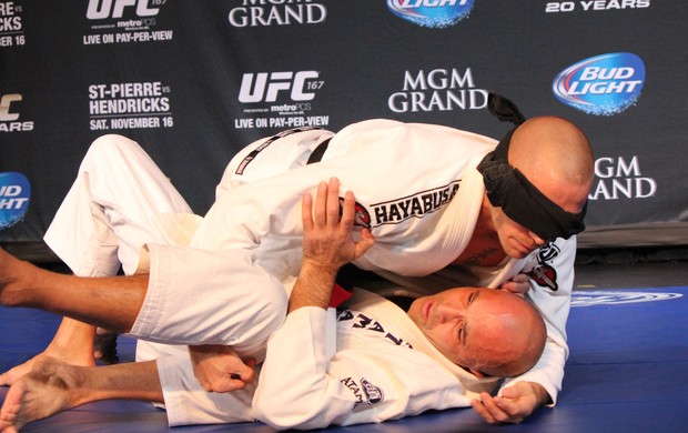treino UFC 167 (Foto: Evelyn Rodrigues)