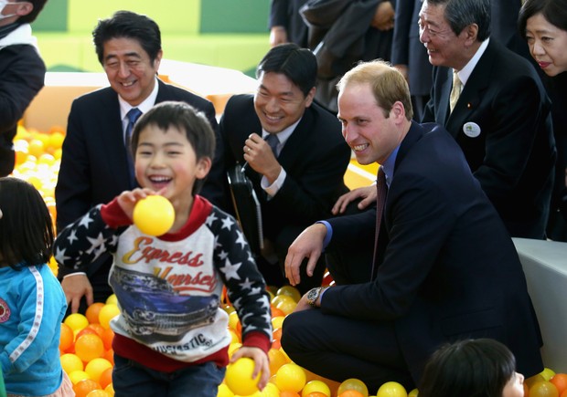 Príncipe William em visita ao Japão (Foto: Getty Images)