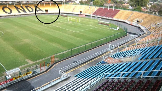 estádio Raulino de Oliveira Volta Redonda detalhe (Foto: Divulgação / Site Oficial do Volta Redonda)