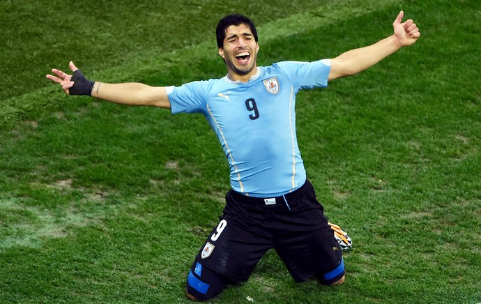 Suárez - uruguai  x inglaterra (Foto: Getty Images)