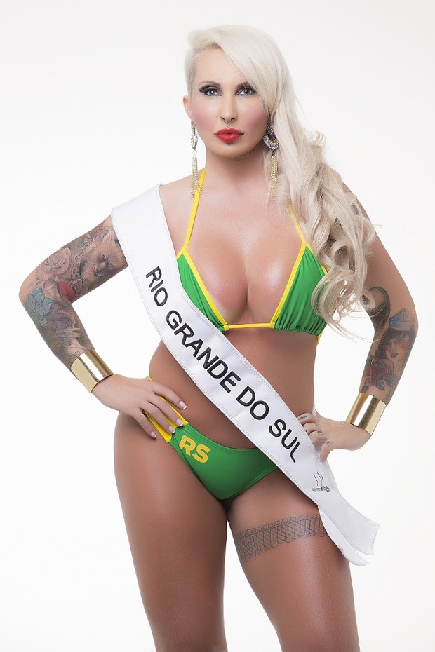 Candidatas ao Miss Bumbum Brasil 5 - Sabrina Boing Boing - Rio Grande do Sul   (Foto: Divulgação MBB5! )