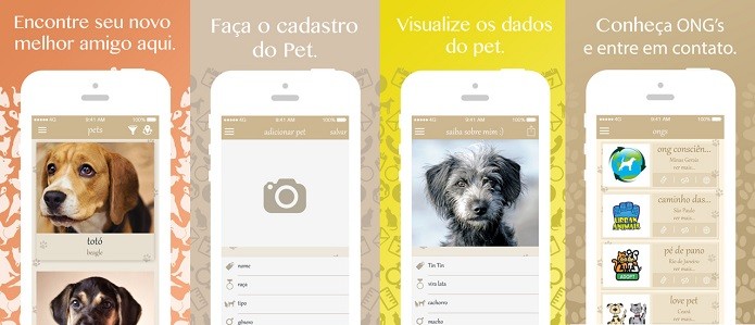 Ajude um animal a encontrar um lar: adote (Foto: Divulgação/Apple)