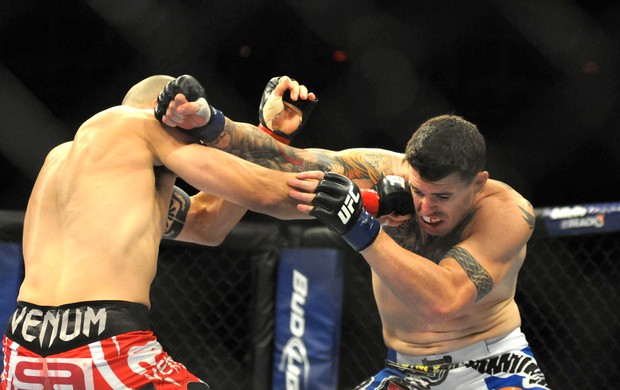 Luiz "Banha" Cane e Chris Camozzi, UFC RIO III (Foto: André Durão / Globoesporte.com)