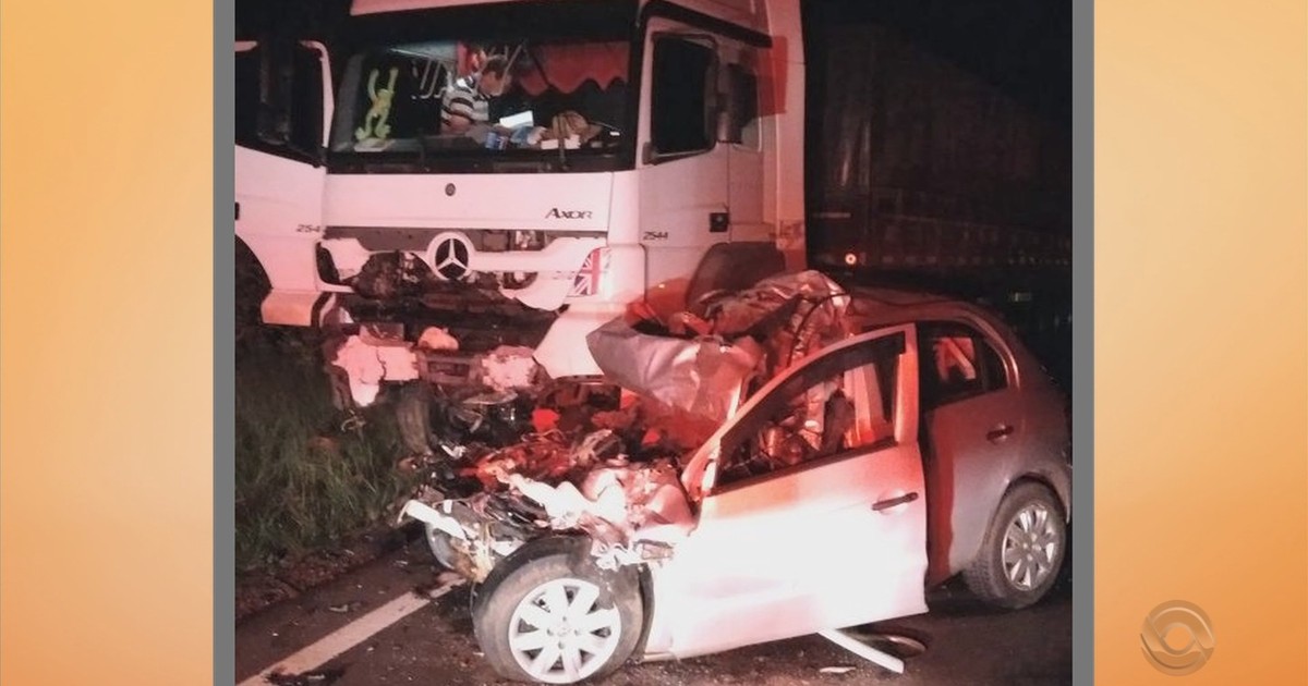 Acidente com carro de Xaxim mata 6 da mesma família entre PR e SC - Globo.com