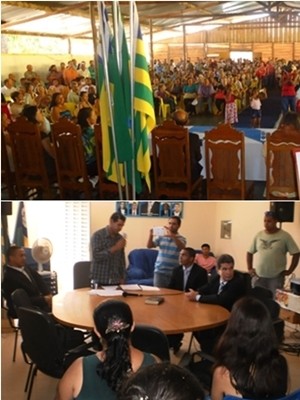 Flores de Goiás teve duas posses para prefeito no dia 1º de janeiro de 2013 (Foto: Paulo Henrique Teodoro/Arquivo Pessoal)