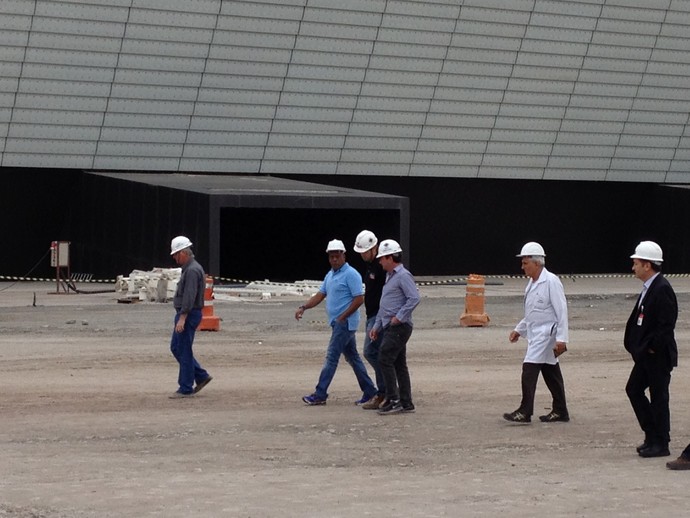 arena corinthians andres sanchez (Foto: Felipe Zito)