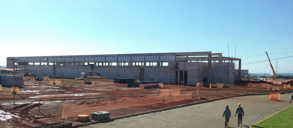 Estação de tratamento (Foto: Vinícius de Souza/G1)