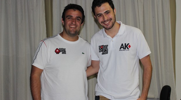 André Akkari e Leonardo Bueno descobriram no pôquer um incentivo para se tornarem empreendedores (Foto: Divulgação)