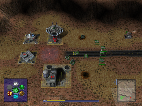screenshot de Warzone 2100 Portable