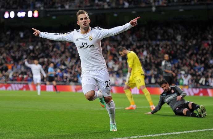 Jese comemora, Real Madrid x Espanyol (Foto: Getty Images) Jese comemora, Real Madrid x Espanyol (Foto: Getty Images)