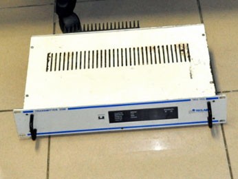 Equipamentos de transmissão foram encontrados. (Foto: Divulgação / Polícia Federal)