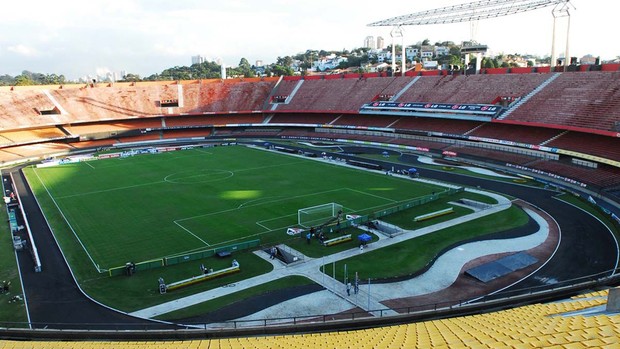 Estádio morumbi (Foto: Marcos Ribolli / Globoesporte.com)