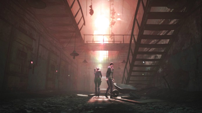 Um dos locais já mostrados de Resident Evil: Revelations 2 é uma prisão abandonada (Foto: 4Gamer)