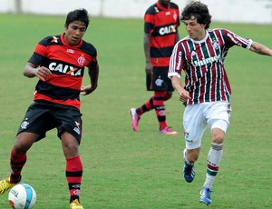 Digão Final carioca sub 20 flamengo e FLuminense (Foto: Alexandre Vidal / FlaImagem)