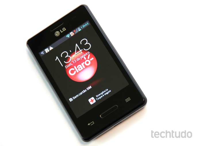 Optimus L3 2 (Foto: TechTudo) Optimus L3 2 (Foto: TechTudo)