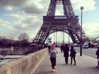 Luize Altenhofen corre com Torre Eiffel ao fundo: 'Run por Paris'