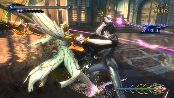 Bayonetta 2 é recheado de batalhas intensas (Foto: Divulgação) (Foto: Bayonetta 2 é recheado de batalhas intensas (Foto: Divulgação))