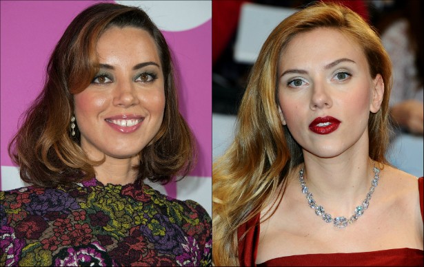 Aubrey Plaza (de 'Parks and Recreation') e Scarlett Johansson são ambas de 1984. (Foto: Getty Images)