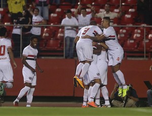 Comemoração gol São Paulo (Foto: Rubens Chiri / site oficial do São Paulo FC)