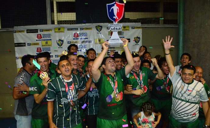 Abílio Nery é campeão amazonense de Futsal (Foto: Divulgação/Emanuel Mendes Siqueira)